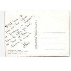 EGLETONS: vue générale, lycée technique albert thomas vue aérienne 10X15 - très bon état