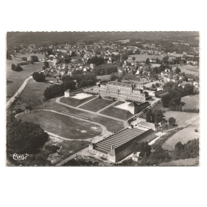EGLETONS: école nationale professionnelle vue aérienne 10X15 - très bon état