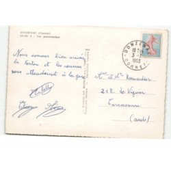 DONZENAC: vue aérienne 10X15 - très bon état