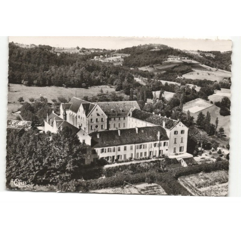 CUBLAC: institution N.D. de lacabane, vue générale côté sud vue aérienne 10X15 - très bon état