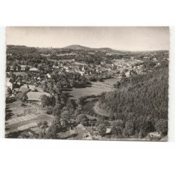 CORREZE: sur la ville vue aérienne 10X15 - très bon état