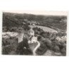 CORNIL: l'église vue aérienne 10X15 - très bon état