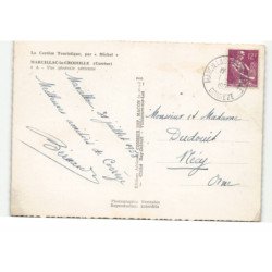 MARCILLAC-la-CROISILLE: vue générale vue aérienne 10X15 - très bon état