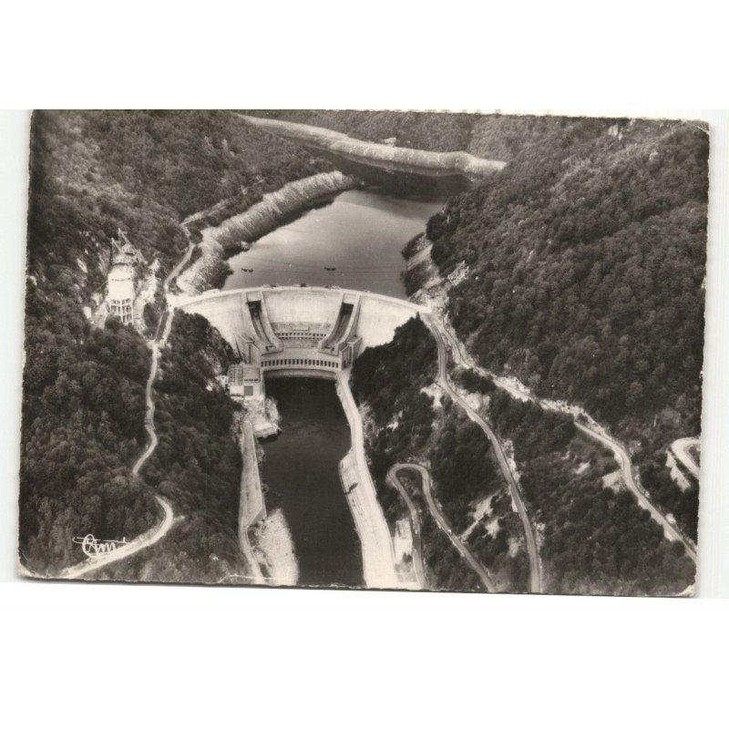 CHASTANG: barrage vue aérienne 10X15 - très bon état