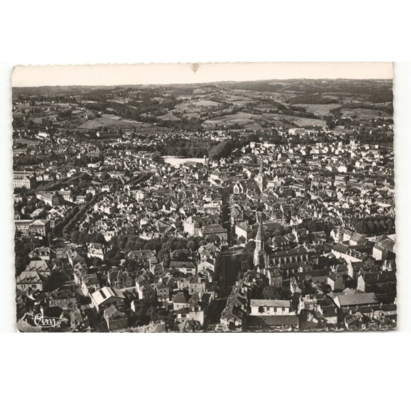 BRIVE: vue générale vue aérienne 10X15 - très bon état