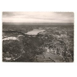 BORT-les-ORGUES: le lac du barrage de bort vue aérienne 10X15 - très bon état