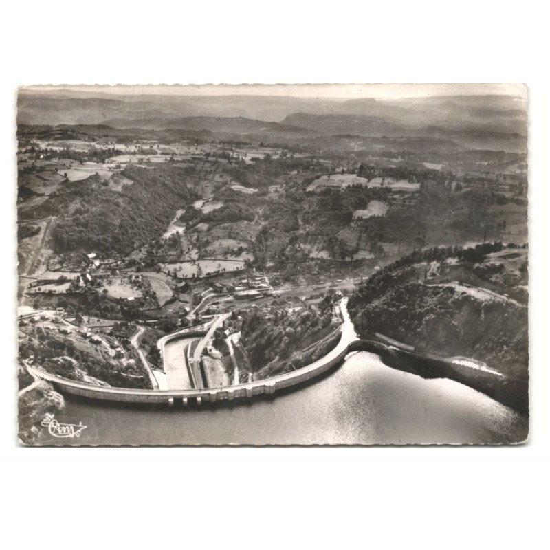 BORT: barrage vue aérienne 10X15 - très bon état