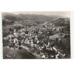 BEAULIEU-sur-DORDOGNE: vue générale vue aérienne 10X15 - très bon état