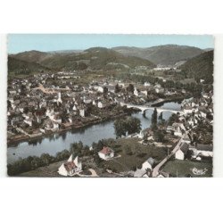 ARGENTAT: vue générale vue aérienne 10X15 - très bon état