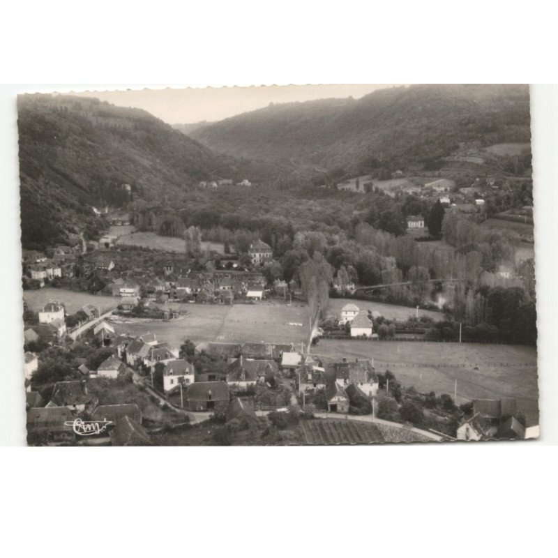 environs ALLASSAC: le saillant vue aérienne 10X15 - très bon état