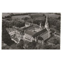 SOLESMES: l'abbaye sainte-cécile vue aérienne 10X15 - très bon état