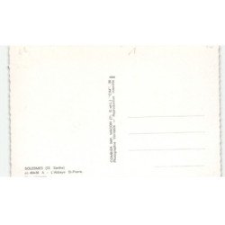 SOLESMES: l'abbaye saint-pierre vue aérienne 10X15 - très bon état
