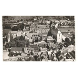 SOLESMES: abbaye saint-pierre vue aérienne 10X15 - très bon état