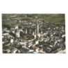 SILLE-le-GUILLAUME: l'église et le château vue aérienne 10X15 - très bon état