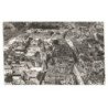 LA FLECHE: l'église saint-thomas, place henri IV, grande rue et rue carnot vue aérienne 10X15 - très bon état