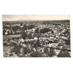 FRESNAY-sur-SARTHE: vue générale vue aérienne 10X15 - très bon état