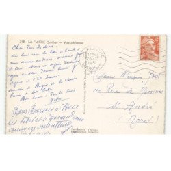 LA FLECHE: vue aérienne 10X15 - très bon état