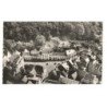 LA CHARTRE-sur-LOIR: place de la république, l'hôtel du cheval blanc vue aérienne 10X15 - état