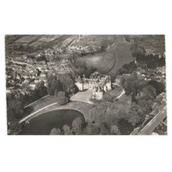 BONNETABLE: le château vue aérienne 10X15 - très bon état