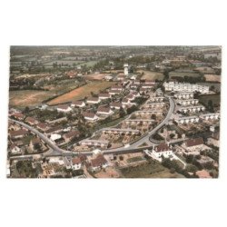 BOURBON-LANCY: cités "caves des fées" vue aérienne 10X15 - très bon état