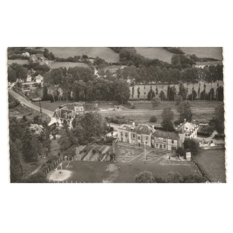 SAINT-GERVAIS-de-VIC: centre montjoie et "champfleuri" vue aérienne 10X15 - très bon état