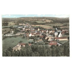AVEZE: vue générale vue aérienne 10X15 - très bon état