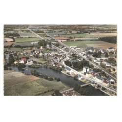 RUILLE-sur-LOIR: vue générale vue aérienne 10X15 - très bon état