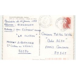 NOGENT-de-BERNARD: l'école de filles vue aérienne 10X15 - très bon état