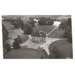 MALICORNE: château de rives-sarthe, centre de minenurs isolés et colonie de vacances vue aérienne 10X15 - très bon état
