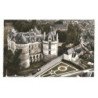 LE LUDE: façade sud du châteauvue aérienne 10X15 - très bon état