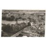 LE LUDE: le pont, le château vue aérienne 10X15 - très bon état