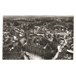 SILLE-le-GUILLAUME: façade du château vue aérienne 10X15 - très bon état