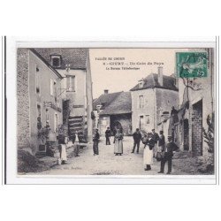 GIVRY : un coin du pays, le bureau telephonique - tres bon etat