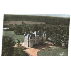 SAINT-JEAN-du-BOIS: le château vue aérienne 10X15 - très bon état