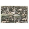 MAYET: l'église lagare le chateau la mairie vue aérienne 10X15 - très bon état