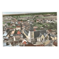 TELOCHE: l'église vue aérienne 10X15 - très bon état