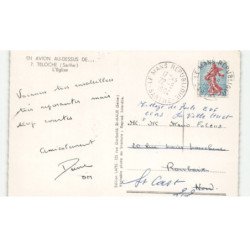 TELOCHE: l'église vue aérienne 10X15 - très bon état