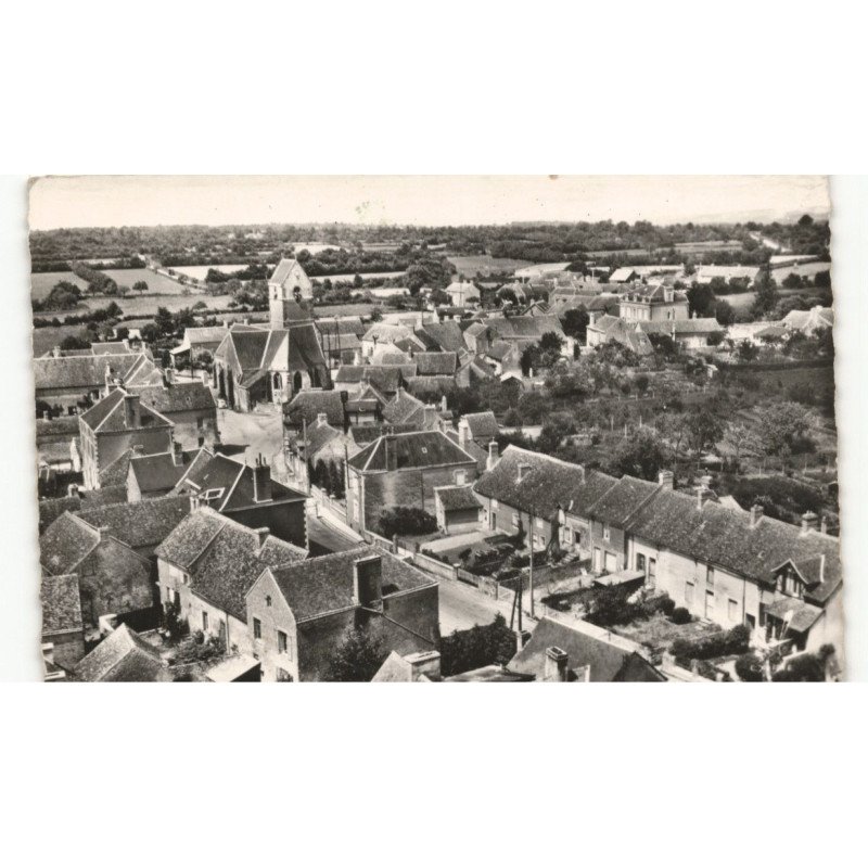 GESNES-le-GANDELIN: vue générale vue aérienne 10X15 - très bon état
