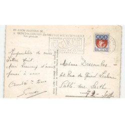 GESNES-le-GANDELIN: vue générale vue aérienne 10X15 - très bon état