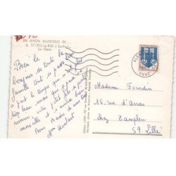 BOURG-le-ROI: la gare vue aérienne 10X15 - très bon état
