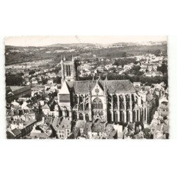 MEAUX: la cathédrale vue aérienne 10X15 - très bon état