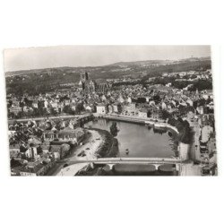 MEAUX: la mame et ses ponts vue aérienne 10X15 - très bon état