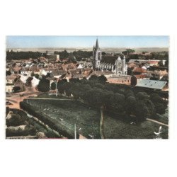 BRIE-COMTE-ROBERT: place des fêtes vue aérienne 10X15 - très bon état