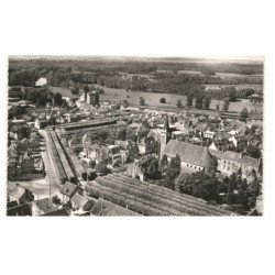 BRAY-sur-SEINE: vue générale vue aérienne 10X15 - très bon état