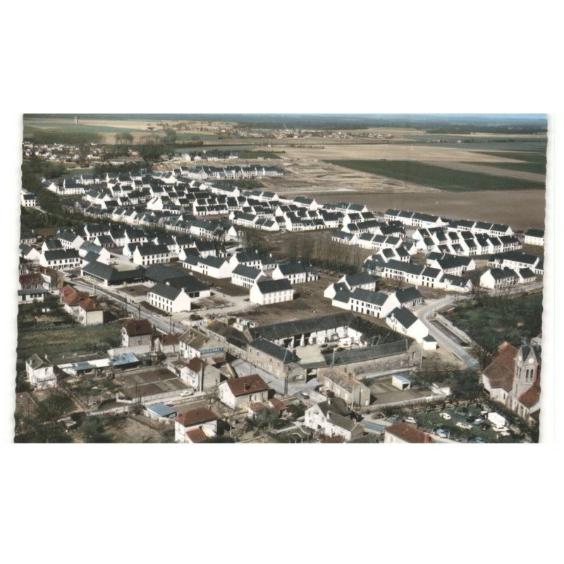 CESSON: VERT-SAINT-DENIS: le grand village vue aérienne 10X15 - très bon état