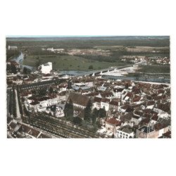BRAY-sur-SEINE: vue générale vue aérienne 10X15 - très bon état