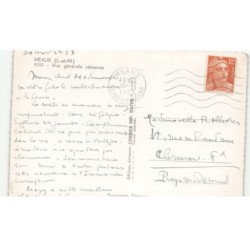 MEAUX: vue générale vue aérienne 10X15 - très bon état