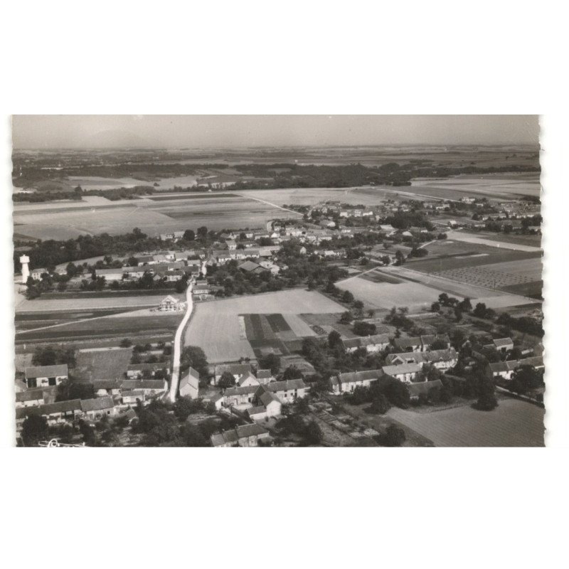 SOISY-BOUY: vue générale vue aérienne 10X15 - très bon état