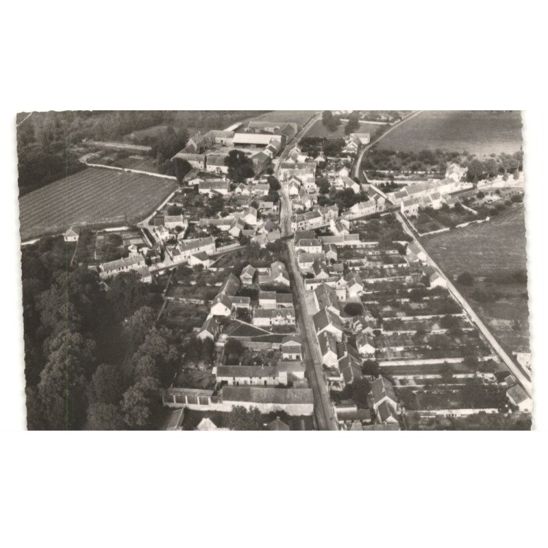 SIVRY-COURTRY: vue générale vue aérienne 10X15 - très bon état
