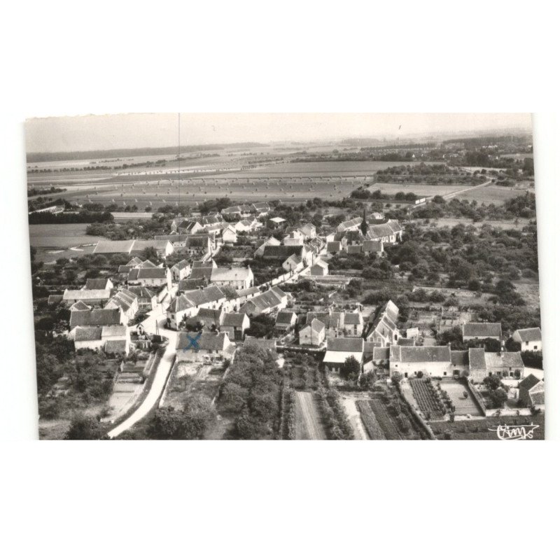 SAINT-GERMAIN-sous-DOUE: vue générale vue aérienne 10X15 - très bon état